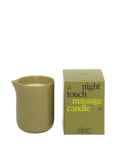 Sitre Night Touch Massage Candle In Green
