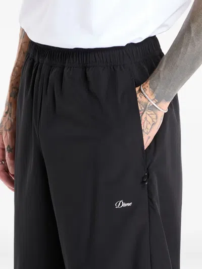 Dime Athletic Zip Pants In Black