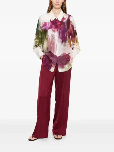 Aje Atomic Button Print Shirt In Multi