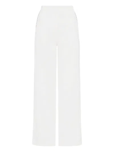 Marysia Wegner Linen Trousers In White