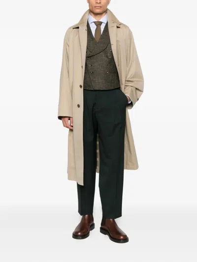 Tagliatore Ben Waistcoat In Green