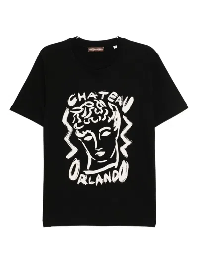 Chateau Orlando Pan T-shirt In Black