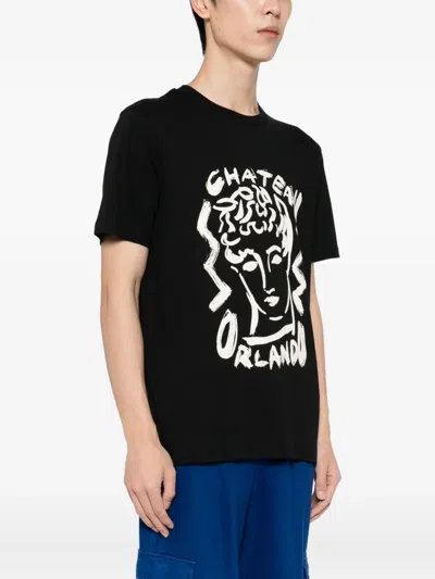 Chateau Orlando Pan T-shirt In Black