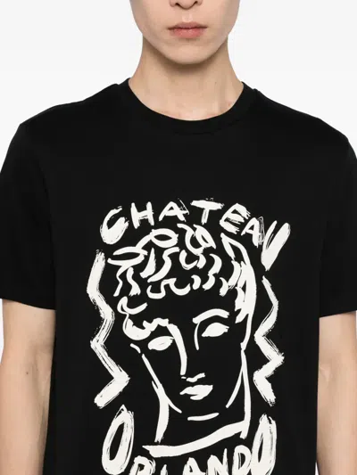 Chateau Orlando Pan T-shirt In Black