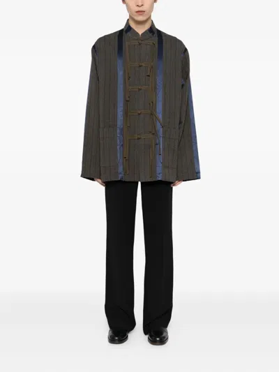 Uma Wang Jape Jacket In Gold