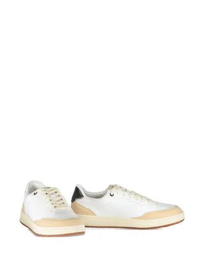 Acbc Elegant White Shoes With Light Beige Sole In White