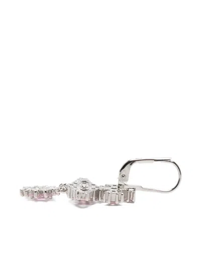 Vivienne Westwood Masha Embellished Earrings In Pink