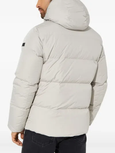 Hetregò Ethan Hooded Padded Jacket In Neutral