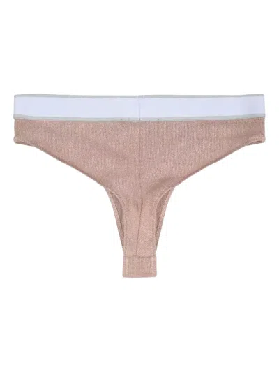 Balmain Logo Briefs In Pink