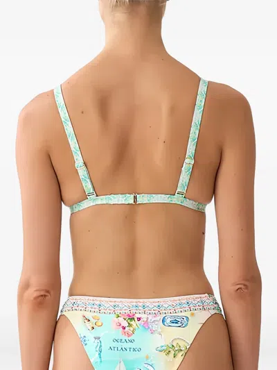 Camilla Just Coasting Bikini Top In Multi