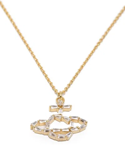 Vivienne Westwood Odette Pendant Necklace In Gold