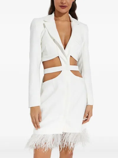 Patbo Cut-out Mini Dress In White