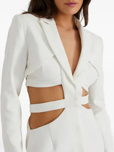 Patbo Cut-out Mini Dress In White