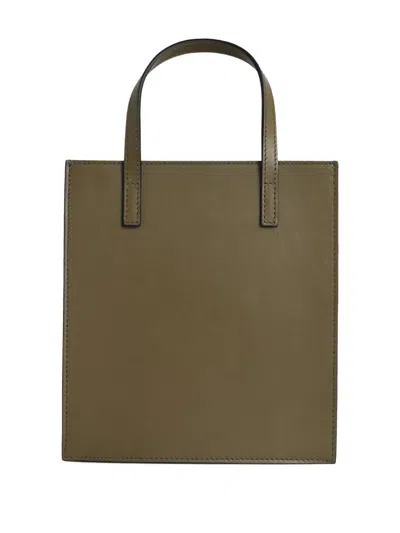 Hidesins Flap J Premiere Muchio-coloured Leather Bag In Green