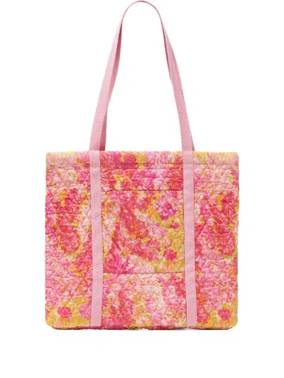 Loveshackfancy Henderson Quilted Shoulder Bag In Pink