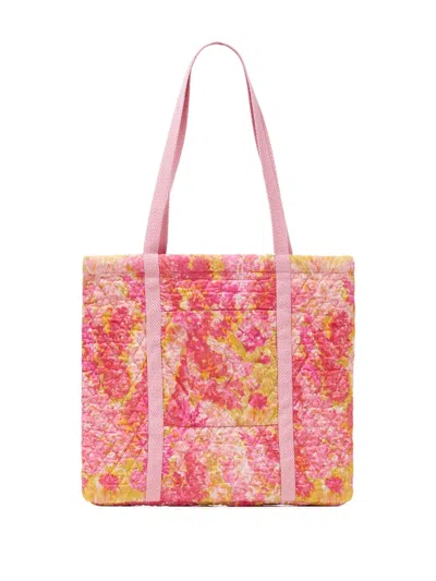 Loveshackfancy Henderson Quilted Shoulder Bag In Pink