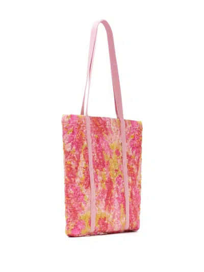 Loveshackfancy Henderson Quilted Shoulder Bag In Pink