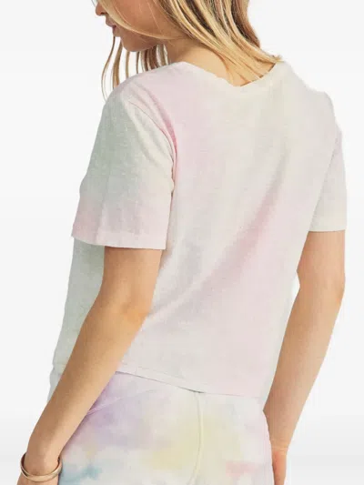 Loveshackfancy Calix Tie-dye T-shirt In White