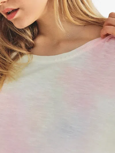 Loveshackfancy Calix Tie-dye T-shirt In White