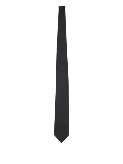 Tom Ford Textured Tie In Black