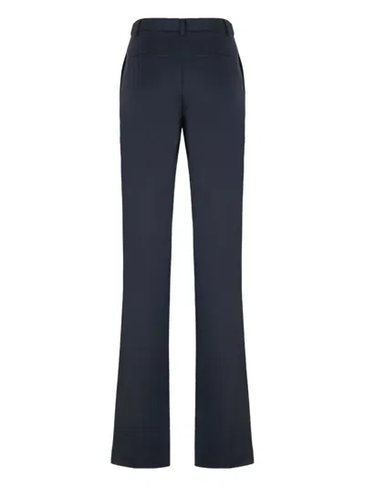 Les Filles D'eva Pants Made Of Wool In Blue