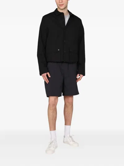 Monobi Snap-buttons Jacket In Black