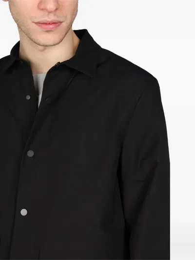 Monobi Snap-buttons Jacket In Black