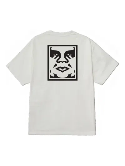 Obey Graphic-print T-shirt In Gray