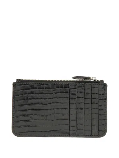 Vivienne Westwood Orb-embossed Wallet In Black