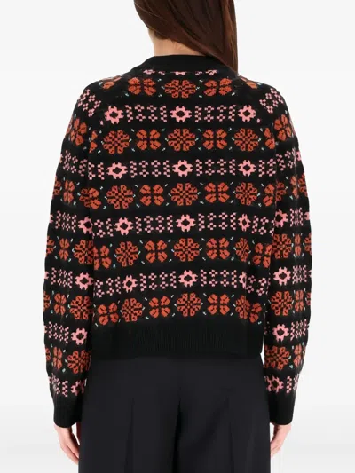 Paul Smith Floral Crew-neck Sweater In Multi