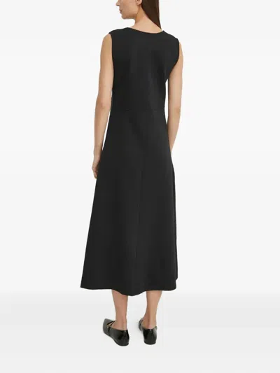 Marc O'polo Sleeveless Midi Dress In Black