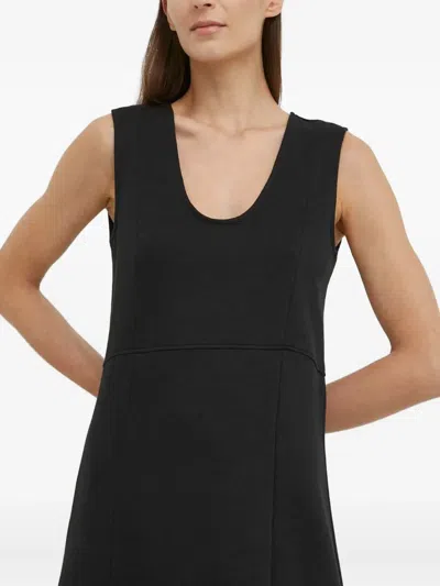 Marc O'polo Sleeveless Midi Dress In Black