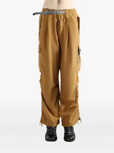 And Wander Cargo-pocket Trousers In Brown