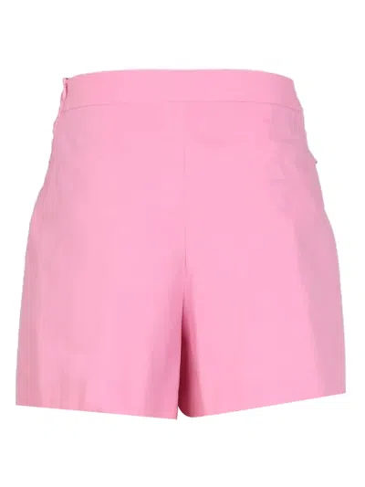 Boutique Moschino Tie-waist Shorts In Pink