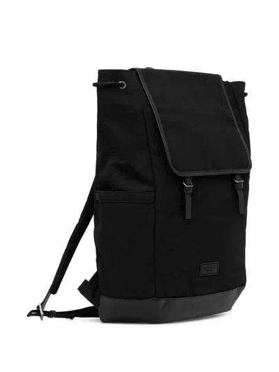 Marc O'polo Logo-appliqué Drawstring Backpack In Black