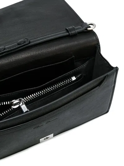 Rick Owens Rectangular Shoulder Bag In Black