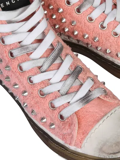 Metal Gienchi Jimmy Studded Sneakers In Pink