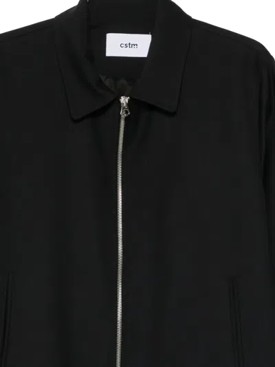 Costumein Zip-fastening Shirt Jacket In Black