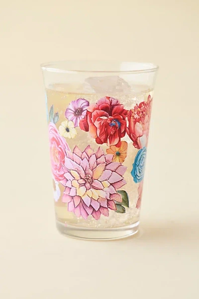 Urban Outfitters Jules Juice Glass In Floral Jules At  In Multi