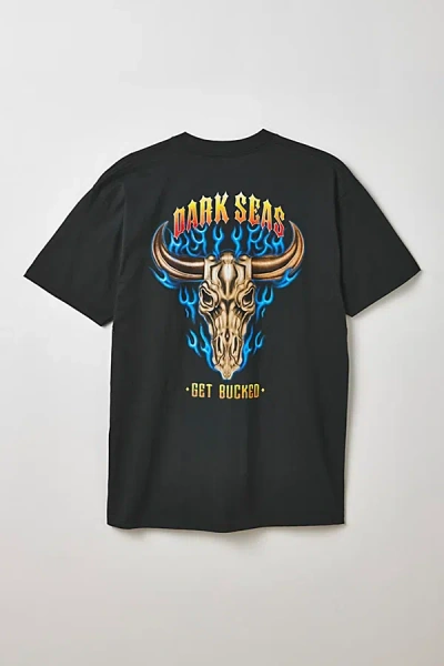Dark Seas Get Bucked Graphic Tee In Black, Men's At Urban Outfitters In Black