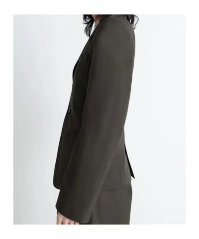 Lemaire Single-breasted Tailored Blazer In Black