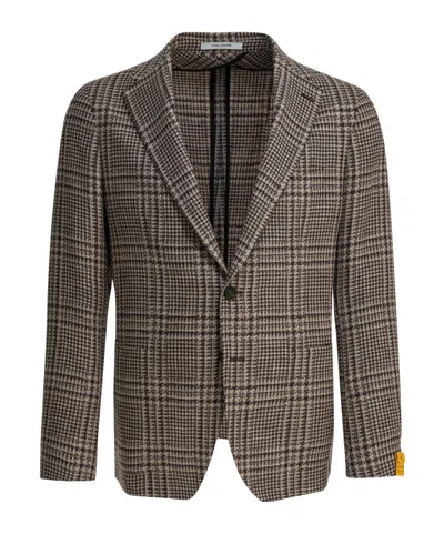 Tagliatore Tailored Blazer From Exclusive Garment Collection In Brown