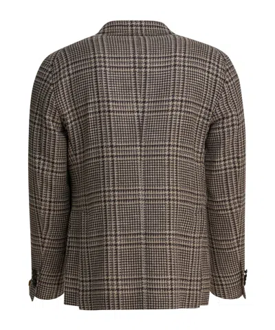 Tagliatore Tailored Blazer From Exclusive Garment Collection In Brown