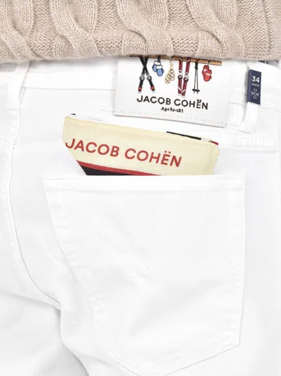 Jacob Cohen Five-pockets Jeans In White