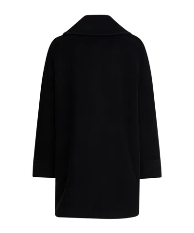 Tagliatore 'blanche' Coat In Black