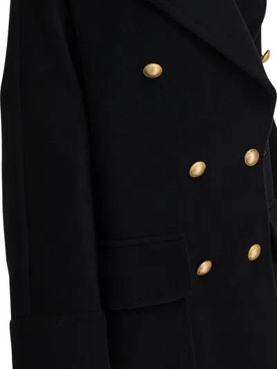 Tagliatore 'blanche' Coat In Black