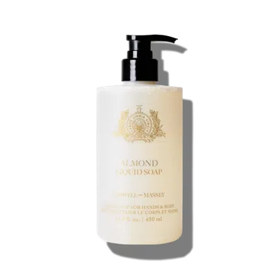 Caswell-massey Almond & Aloe Hand & Body Wash In Transparent
