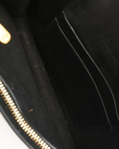 Dior Christian  Saddle Belt Bag In Black