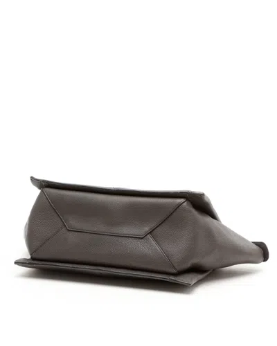 Celine Céline Small Tri-fold Bag In Gray