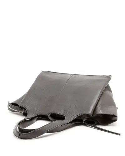 Celine Céline Small Tri-fold Bag In Gray